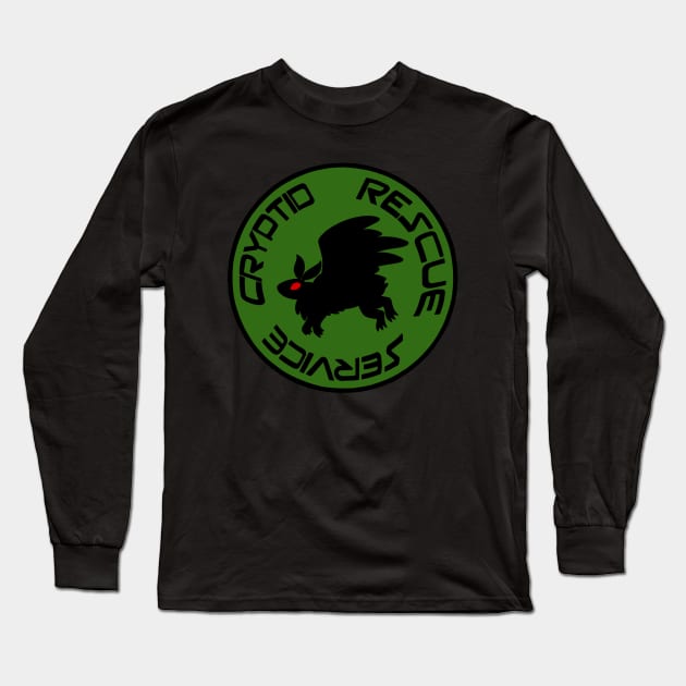 CRYPTID RESCUE SERVICE Long Sleeve T-Shirt by possumtees